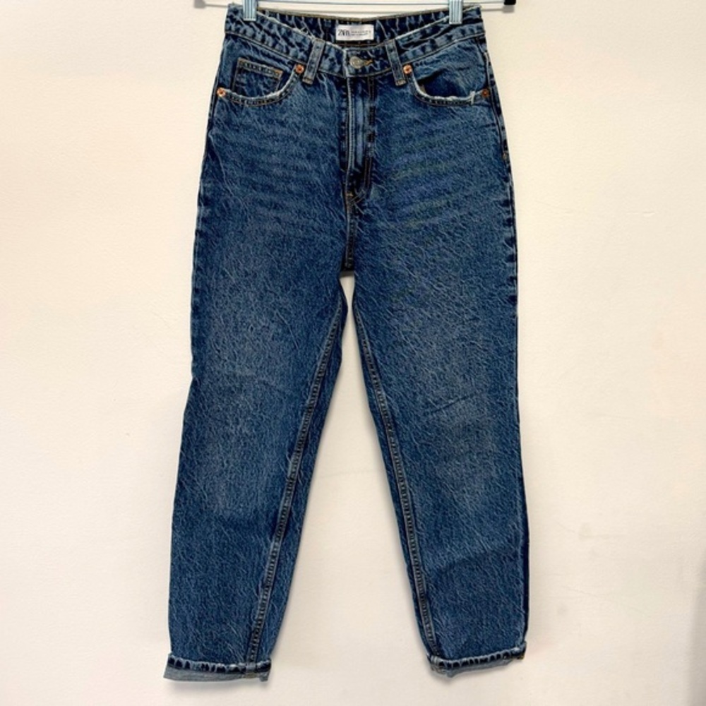 Zara mom jeans
